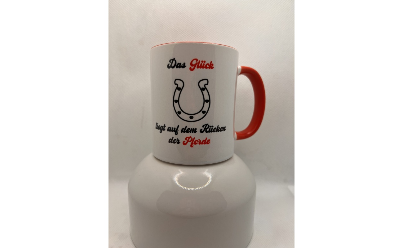 Glück Tasse