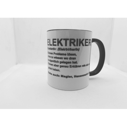 Elektriker Tasse